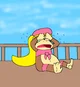 Dixie Kong crying 