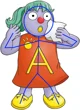 Ms A mascot