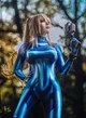 Cosplayer Samus