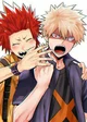 Kiri and Bakugo 