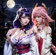 Yae Miko y Raiden Ei
