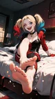 Harly Quinn- feet