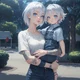Lonely Single Mother