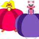 Toy Chica and Mangle