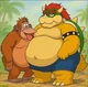Bowser meets Louie