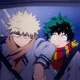 Bakugo y Izuku