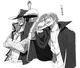 Shanks and Mihawk