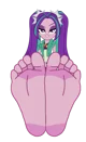 Aria Blaze feet