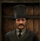 Strange man