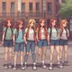 Group of bullies