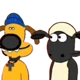Shaun and Bitzer