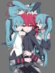 Teto cuida a Miku 