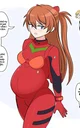 Pregnant Asuka