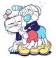 Cuphead and Mugman 