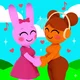 Pinki y Oren Sprunki