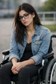 Wheelchaired girl