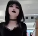 Mall goth girl
