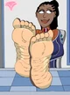 Robin Ayou feet 