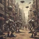 Virus invasion robot