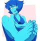 Lapis Lazuli Feet 