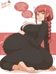 Pregnant Makima
