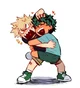 Bakugo and Midoriya
