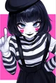 Mime girl