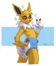 A Diapered Jolteon