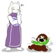 Toriel and Chara