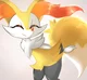 Giant braixen
