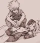 Bakugou and Uraraka