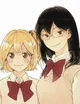 Yachi and Kiyoko