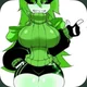 Female green sans