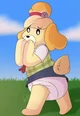 Diapered Isabelle