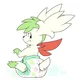 A Diapered Shaymin