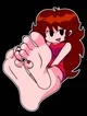 Girlfriend feet