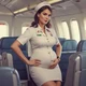PREGNANT Air Hostess
