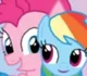 Pinkie and Rainbow 