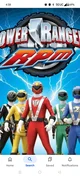 Power rangers RPM