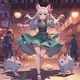Rat dance anime girl