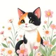 Flower the CalicoCat