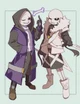 Cross and Epic sans 