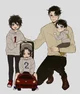 Husband and sons