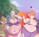 Fat Nami and Robin