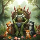 Frog King Croakus