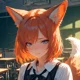 Shy kitsune