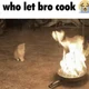 WHO LET YOU COOK