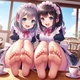 Maid girls Feet