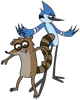 Mordecai and Rigby 