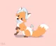 A Diapered Baby Fox